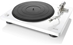 Denon DP-400 Semi-automatic belt-drive turntable with pre-mounted cartridge and built-in phono preamp (White) - DP400WTEM - Denon-DP-400-WT