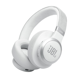 JBL Live 770NC Wireless Over-Ear Noise Cancelling Headphones - White 