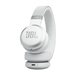 JBL Live 670NC Wireless On-Ear Noise Cancelling Headphones - White - JBL-JBLLIVE670NCWHTAM