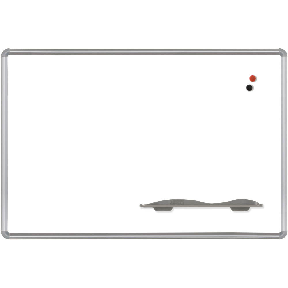 Best-Rite 2H2PH Porcelain Steel Whiteboard With Presidential Trim ...