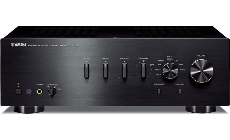 Yamaha A-S701 Stereo integrated amplifier with built-in DAC (Black) - A-S701BL 